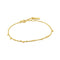 Gold Geometry Mixed Discs Bracelet